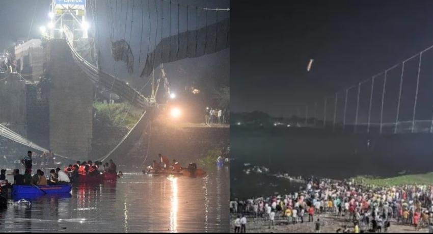 මැචු ගඟේ ඛේදවාචකය : මියගිය ගණන 141ක් දක්වා ඉහළට